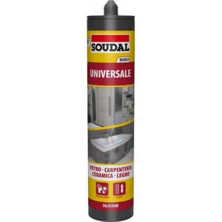 SOUDAL SILICONE ACETICO UNIVERS TRASP 280ML