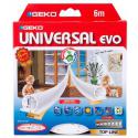 GUARNIZIONE ADESIVA SILICONE TRASPARENTE 6MT