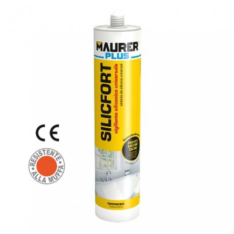 MAURER PLUS SIGILLANTE ACETICO SILICFORT NERO 280ML