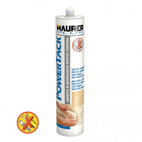 MAURER PLUS ADESIVO INTERNI POWERTACK BIANCO 400G