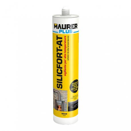 MAURER PLUS SIGILLANTE ACETICO SILICFORT ALTEMP NER 310ML