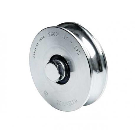 COMUNELLO RUOTA SUPP.EST.GOLA "V" D.80 ZIN 325V-80 325V-80