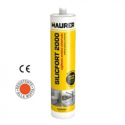MAURER SIGILLANTE ACETICO SILICFORT2000 BIANCO 280ML