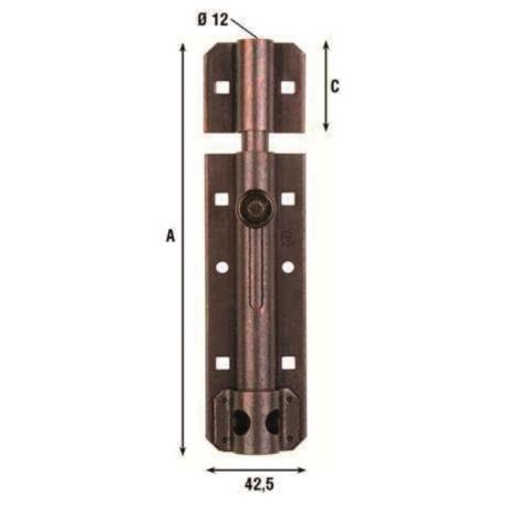 ALDEGHI CATENAC P/LU LEG TOND 310-115X42.5 AB/250 250AB30