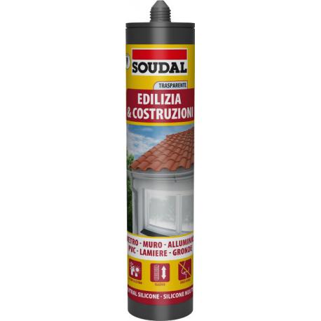 SOUDAL SILICONE NEUTRO EDILIZIA NERO 300ML
