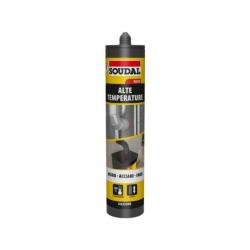 SOUDAL SILICONE ACETICO ALTA TEMP ROSSO 310ML