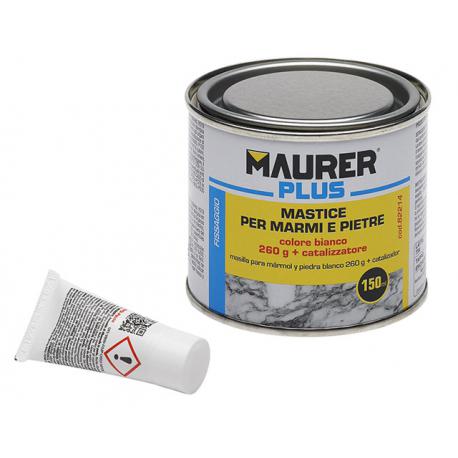 MAURER PLUS MASTICE PER MARMI MPLUS BIANCO 375ML