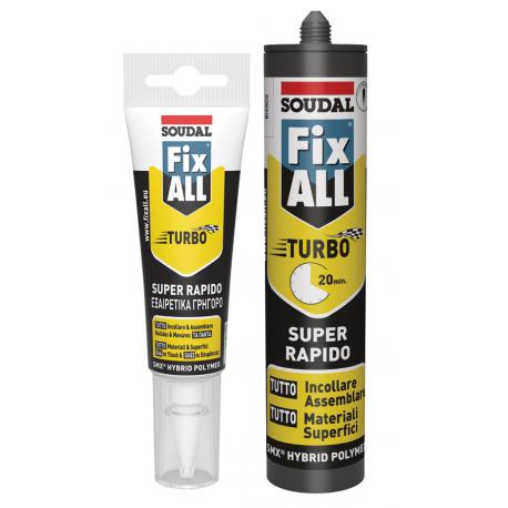 SOUDAL SIGILLANTE ADES FIXALL TURBO BIANCO 125ML