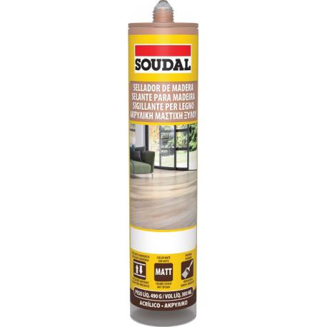 SOUDAL SIGILLANTE ACRILICO LEGNO CILIEGIO 300ML