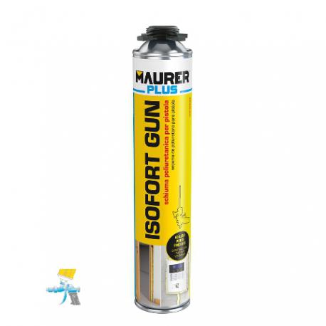 MAURER PLUS SCHIUMA POLIUR ISOFORT TEGOLE P/PISTOLA 750ML - per coppi