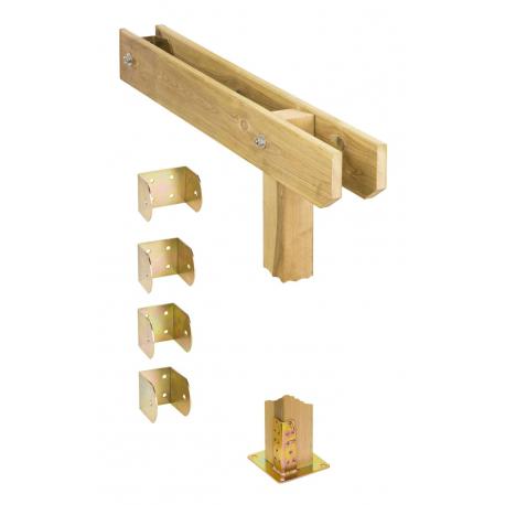 ALDEGHI STAFFA P/TRAVI PERGOLA 90X100X90 AT /758 758AT090_P8