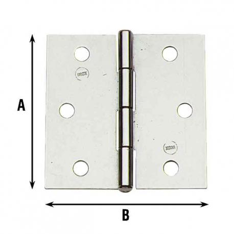 ALDEGHI CERN QUADRE 50x50 INOX /121IN 121IN050