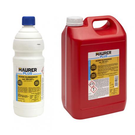 MAURER PLUS ACIDO CLORIDRICO 28/32% LT.1