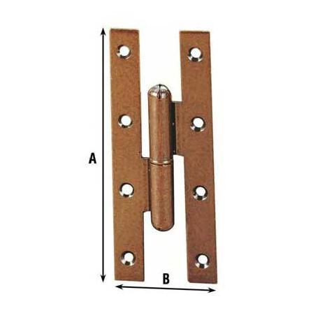 ALDEGHI CERN BANDELLA PAUMELLES SX 80X50 AL/105 105AL080S