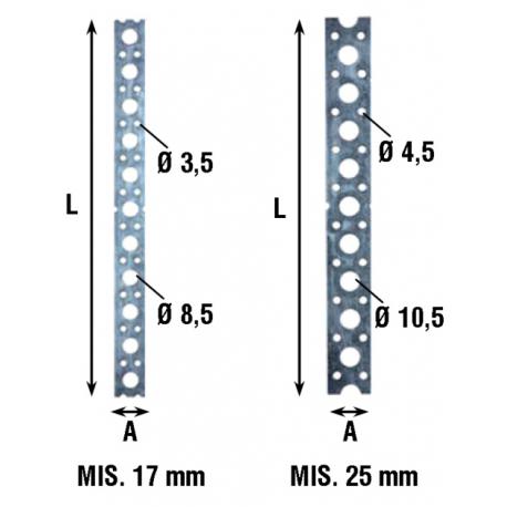 MAURER BANDEL FORATA MT10x25 0,8MM ZS /733 733ZS025