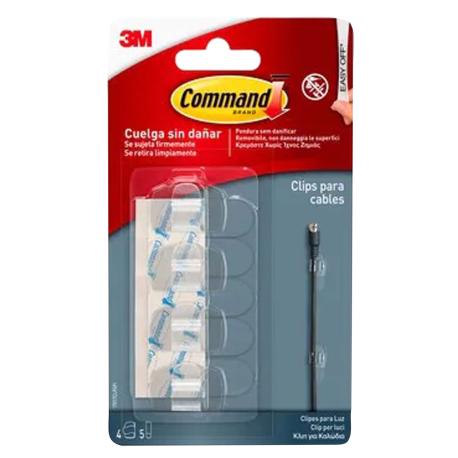 3M GANCI TRASP PER CAVI PZ.4 3M 17017CLR 17017CLR