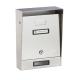 SILMEC CASSETTA POSTA S02 LETTERE TETTO FISSO INOX 10-002 - per chiave grezza vedi cod.20504
