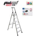 MAURER SGABELLO SLIM STEP MAURER ALLUMINIO 4 GRADINI