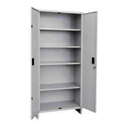 PRO-METAL ARMADIO LAMIERA 4 RIPIANI 2 ANTE 80X40X179,5