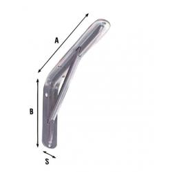ALDEGHI MENSOLA ACC ST VB C/SAET 395x260x41/3522 3522VB40_P8