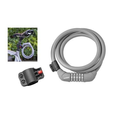 MAURER LUCCHETTO CAVO A CATENA RIV GIALLO MM6X90CM