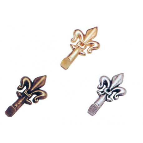 GANCI GIGLIO 33MM ORO C/CHIOD BL 5PZ |% 13221034
