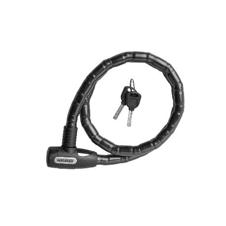 MAURER LUCCHETTO C/CAVO BLINDAT CILINDRET MM18X100CM