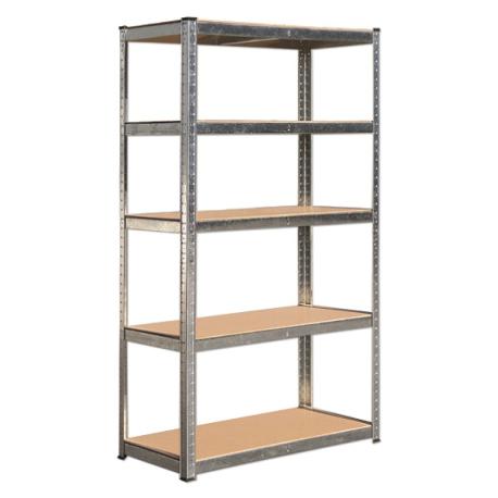 MAURER SCAFFALE ZINC MAURER 5P LEGNO 175KG 90X40X180