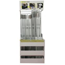 ARCANSAS UNGHIETTA ALU ARGENTO 16MM 2MT