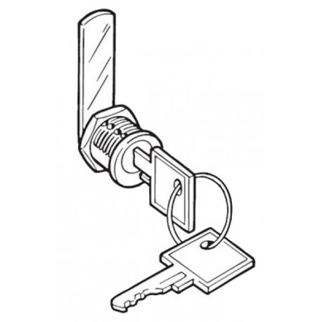 SILMEC SERRATURA COMPLETA X CASS POSTA GIOIOSA-SC8