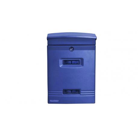 MAURER CASSETTA POSTA PONY RIVISTA ALLUMINIO ANTRACI