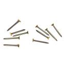MAURER CHIODI ACCIAIO C/TESTA OTTONE 1,9X20MM 15PZ 13102005
