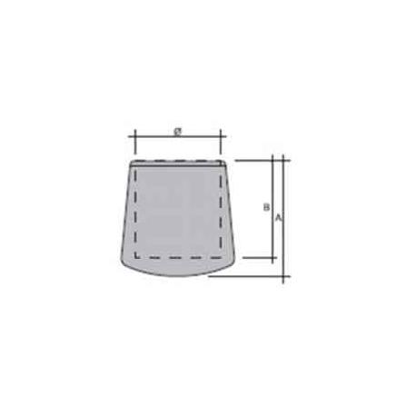PUNTALE X INTERNO ROT. PIEDI LETTO MM 50 |%