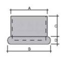 PUNTALE X INTERNO ROT. PIEDI LETTO MM 50 |%