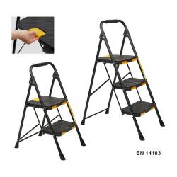 MAURER SGABELLO EASY STEP MAURER ACC NERO 4 GRADINI - 4 gradini