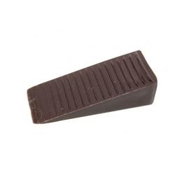 MAURER FERMAPORTE TRAPEZIO C/ADESIVO MARRONE 4PZ 20020034 - BL 4PZ
