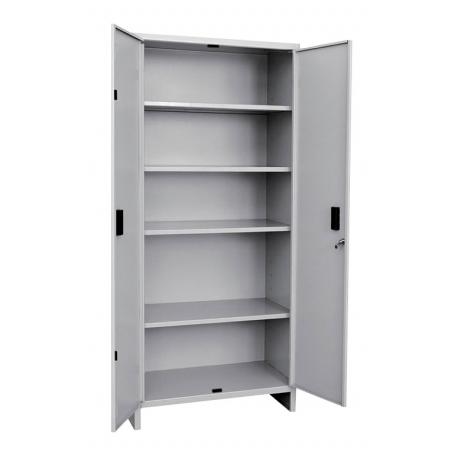 PRO-METAL ARMADIO LAMIERA 4 RIPIANI 2 ANTE 100X40X179,5