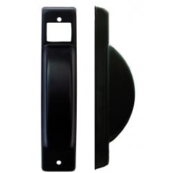 PLACCA X AVV.SEMINCASSO MT.8 FERRO NERO - per portefinestra