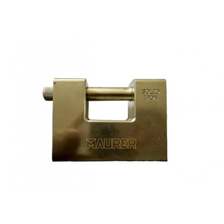 MAURER LUCCHETTO SATINATO MONOBLOCCO MAURER 94MM 5C