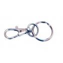 MOSCHETTONI NICHELATI C/ANELLO 45MM SFUSI |% 12105020