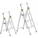 MAURER SGABELLO MINI SLIM MAURER ALLUMINIO 3 GRADINI - 3 gradini