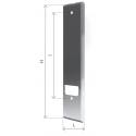 PLACCA INOX AVV.MINI INT.125-128 - 1800.128