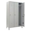 PRO-METAL ARMADIO SPOGL LAMIERA 3POSTI 100LX35PX179,5H - 3 posti