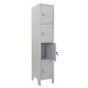 PRO-METAL ARMADIO CASELLARIO 1 COLON 4P 35X36X179.5CM - 4 posti