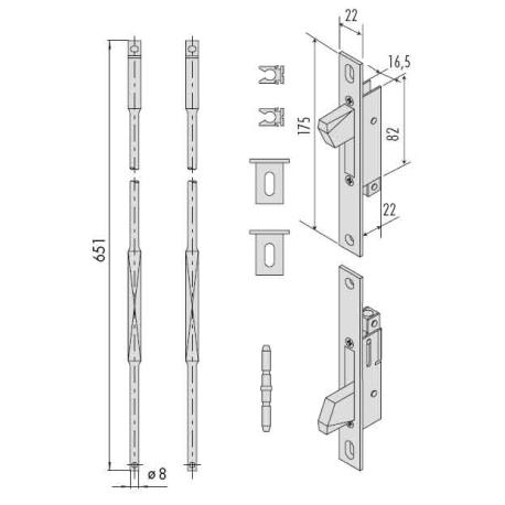 CISA CISA 16225.25.0 SERR INF MONT CAT 16225.25.0
