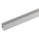 ARCANSAS PROFILO CANALINO U ALU ARGENTO 15X10MM 2MT