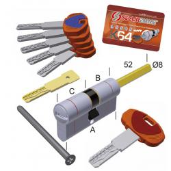 SECUREMME SECUREMME CILINDRO EU CODOLO EVK64 30-35 65MM