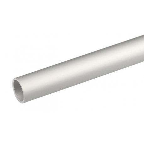 ARCANSAS PROFILO TUBO TONDO ALU ARGENTO D.12MM 2MT