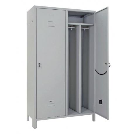 PRO-METAL ARMADIO SPOGL SPOR/PUL 2POST 100LX50PX179,5H - 2 posti