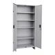 PRO-METAL ARMADIO LAMIERA 4 RIPIANI 2 ANTE 80X40X179,5